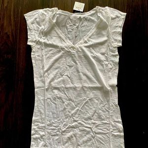 Club Monaco brand new XS basic white Tee T shirt